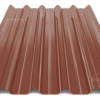 профнастил пк-45 коричневый глянцевый 8017