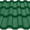 металлочерепица венера адамант зеленый цвет 6005