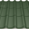 металлочерепица монтеррей матовый зеленый мох цвет 6020
