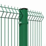 Секционный забор из сетки 3D — 3*4мм — 2430*2500