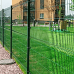 Секционный забор из сетки 3D — 3*4мм — 2430*2500