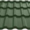 металлочерепица эра зеленый мох цвет 6020