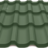 металлочерепица модерн зеленый мох цвет 6020
