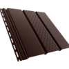 Софіт пластиковий темно-коричневий Ral 8019