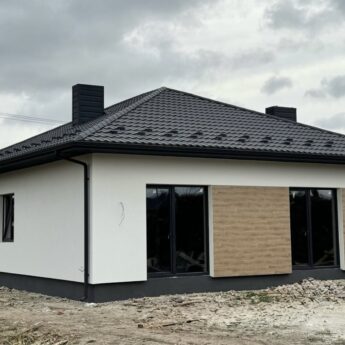 Березівка чорна матова металочерепиця 9005