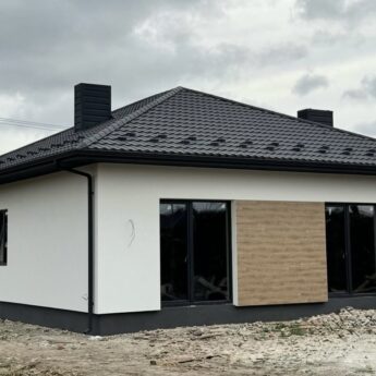 Березівка чорна матова металочерепиця 9005